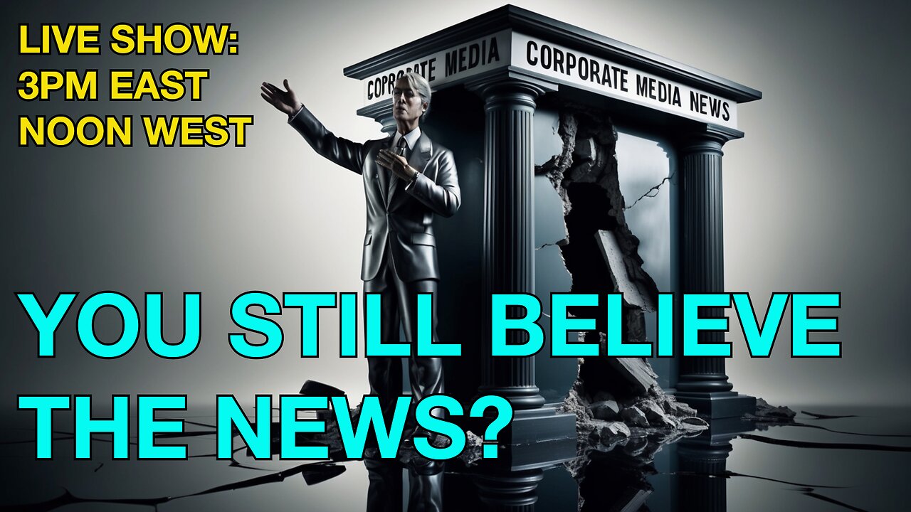 You Still Believe The News? ☕ 🔥 Trust In Media #independent