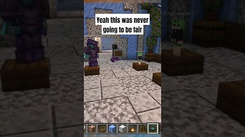 cheating at musical chairs? #minecraft