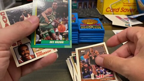 1992-93 Partial Topps Archives box. Pretty much a bust.