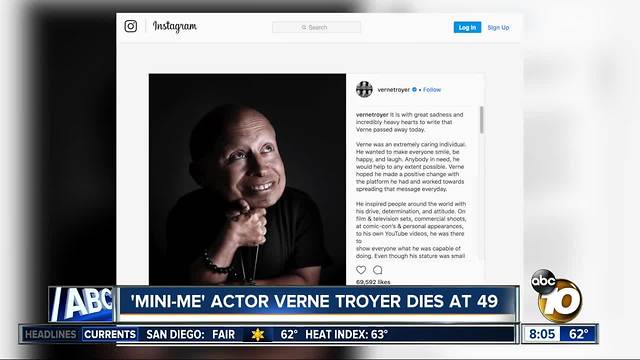 Verne Troyer Dead