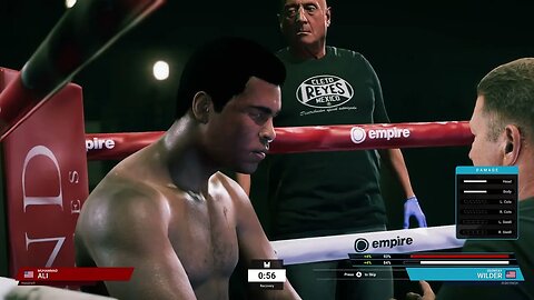 Undisputed Boxing Online Ranked Gameplay Deontay Wilder vs Muhammed Ali (Chasing Platinum)