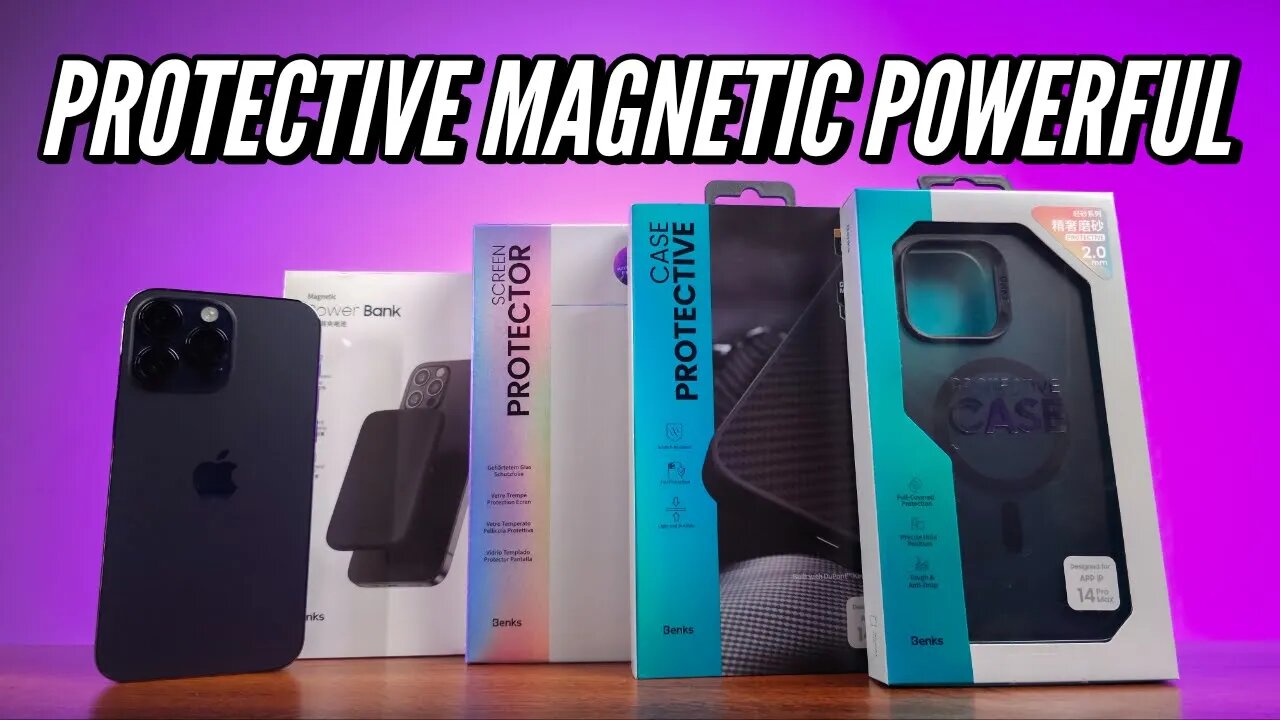Benks iPhone 14 Pro Max Cases and MagSafe Compatible Wireless Charger