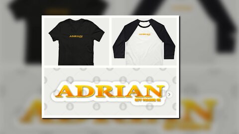 ADRIAN. MY NAME IS ADRIAN. SAMER BRASIL (TEEPUBLIC)