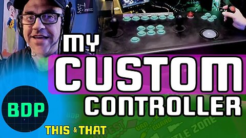My Custom MAME Controller | Classic Arcade