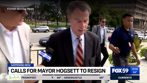 August 9, 2024 - There Are Calls for Indy Mayor Joe Hogsett to Resign