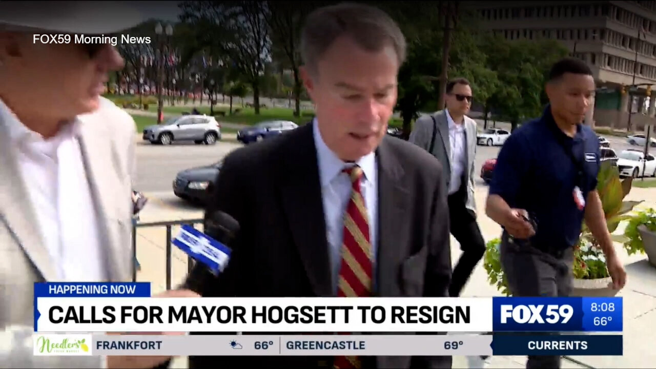 August 9, 2024 - There Are Calls for Indy Mayor Joe Hogsett to Resign