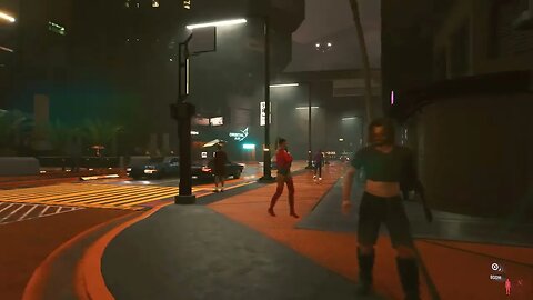 Cyberpunk 2077 Rainy Nighttime Walk With Daytime brilliant colors RTX 4090 13700K 6000Mhz