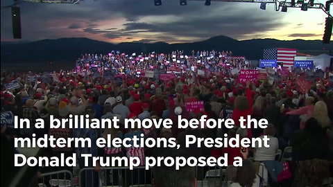 Trump Drops October Surprise on Dems During Cruz Rally: Massive 10% Tax Cut
