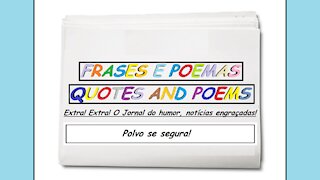 Notícias engraçadas: Polvo se segura! [Frases e Poemas]