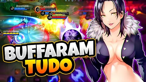 EU VIVI PRA VER ELA VIRANDO META? BUFFARAM TUDO! | MOBILE LEGENDS