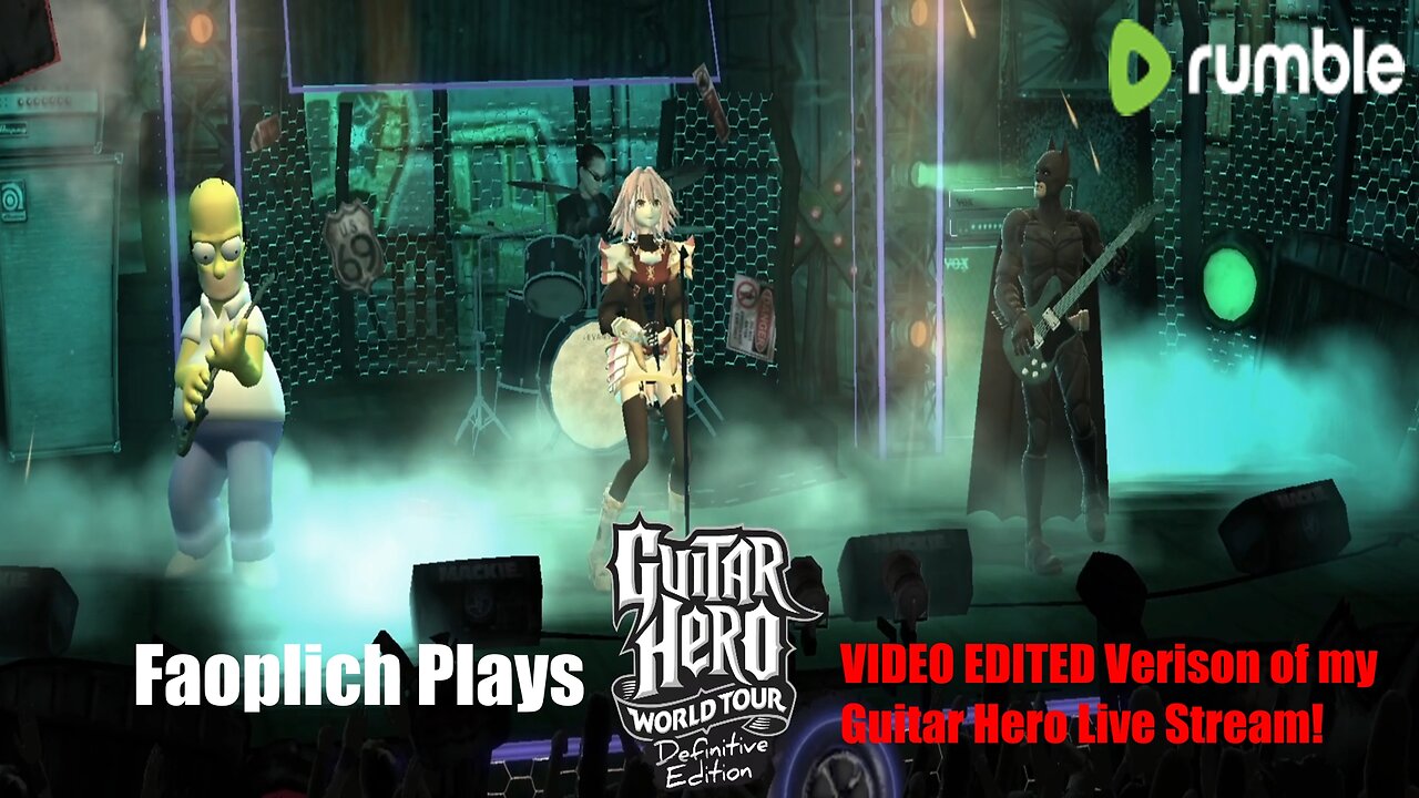 Ultimate Gig Night in Guitar Hero World Tour Definitive Edition!