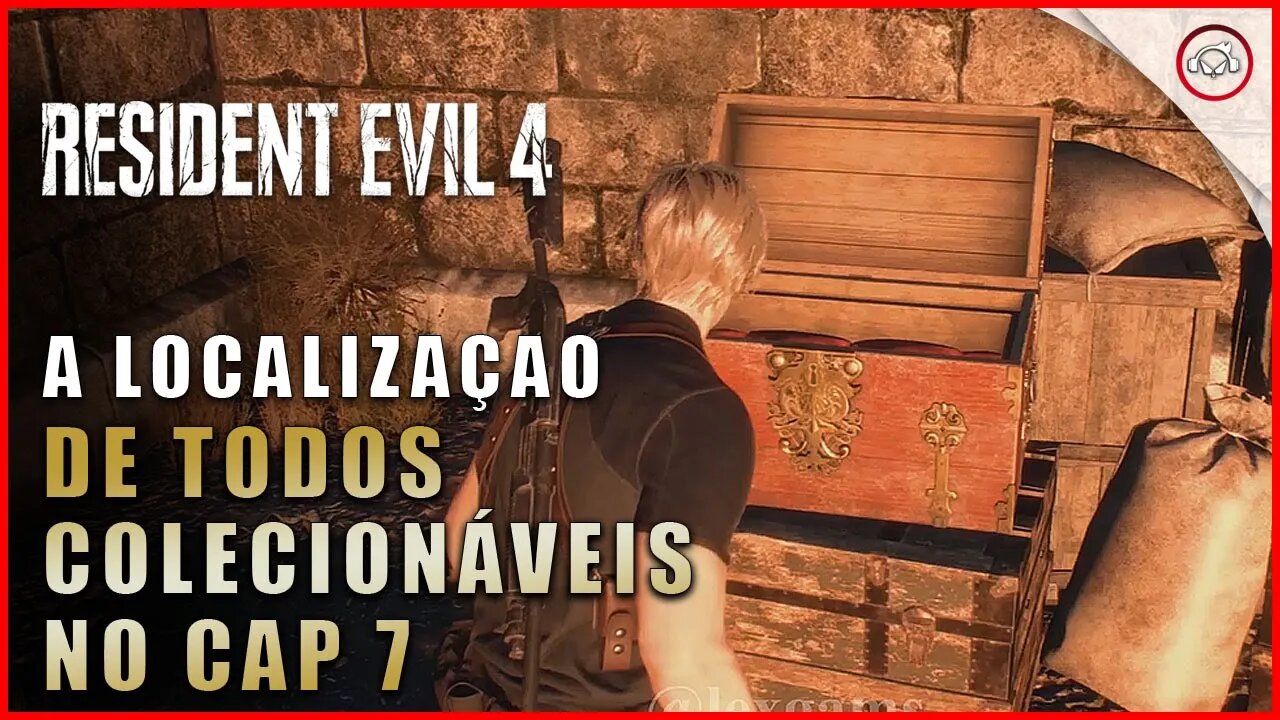 Resident Evil 4 Remake, A localização de todos os colecionáveis no Cap 7 | Super-Dica