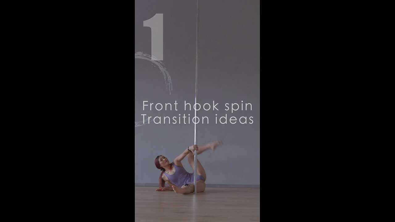 Front hook spin transition to floorwork