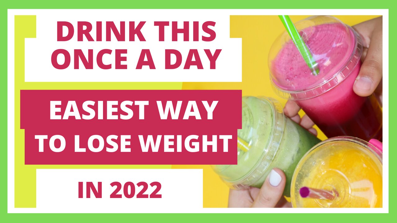 STAY HOME.... Just one drink of This daily to lose weight - NO GYM in 2022
