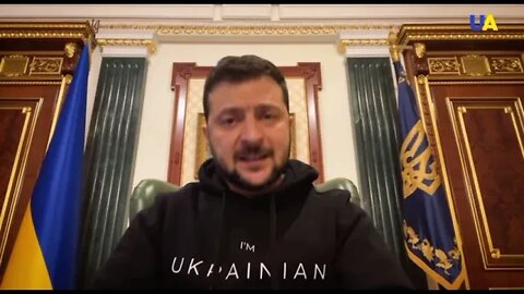 Address from Ukrainian president Volodymyr Zelenskyy￼