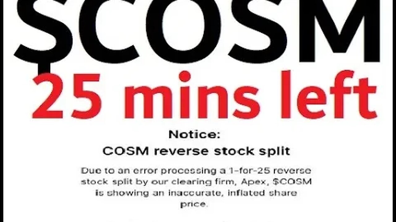 $COSM 25 MINS LEFT TO GET OUT BEFORE MONDAYS "ADJUSTMENT" // BINANCE & CRYPTO UNRAVVELING