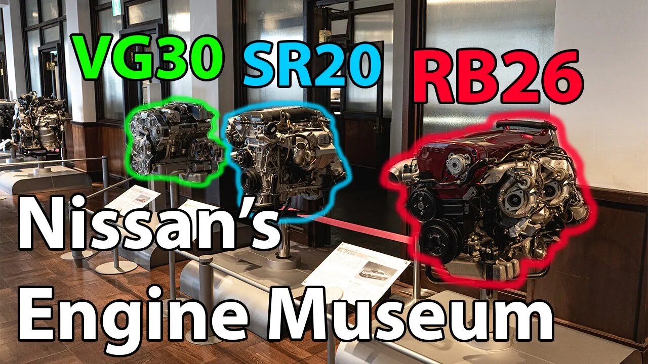 You Won't Believe What I Found at Nissan's Engine Museum!
