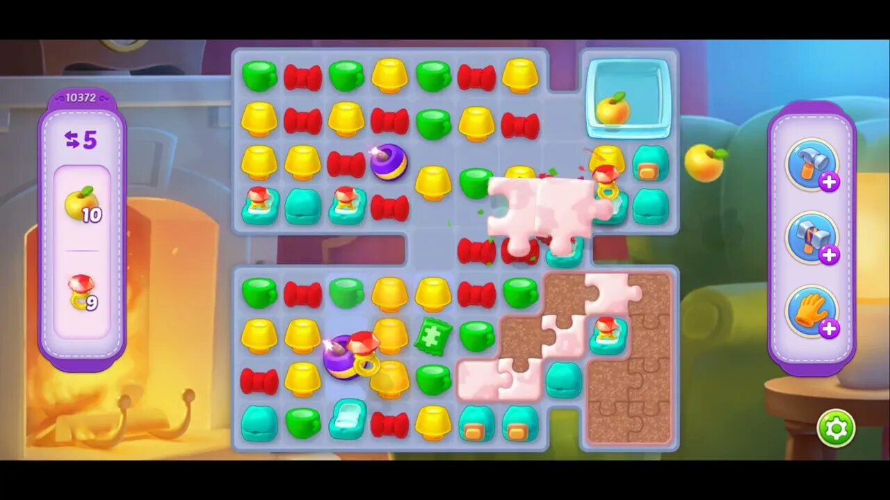 Playrix Homescapes Gameplay Walkthrough Level 10372