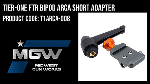 Tier-One FTR Bipod ARCA Short Adapter - T1ARCA-008