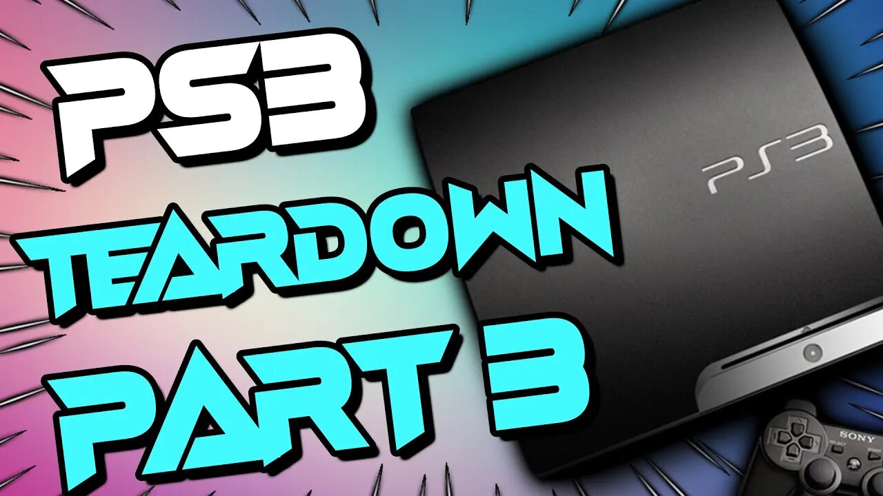 PS3 Tear Down Part 3 - Adding New Fans
