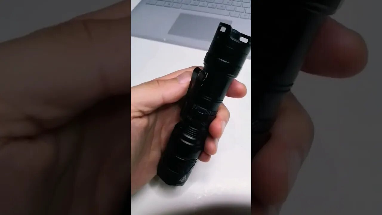 Nitecore P23i Flashlight Preview: 3000 lumens, SFT70 emitter, dual tail switches #shorts