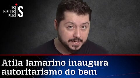 Youtuber sócio-torcedor do vírus pede autoritarismo com a vacina