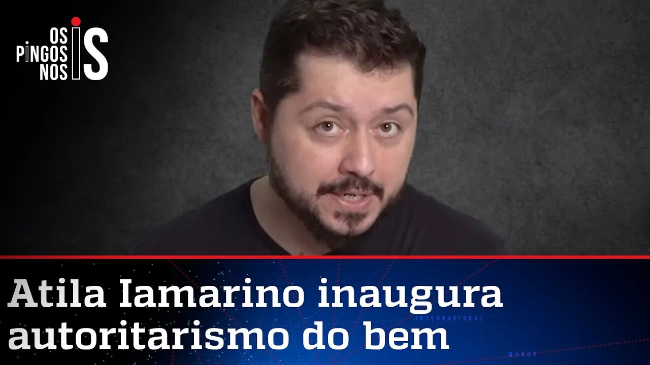 Youtuber sócio-torcedor do vírus pede autoritarismo com a vacina