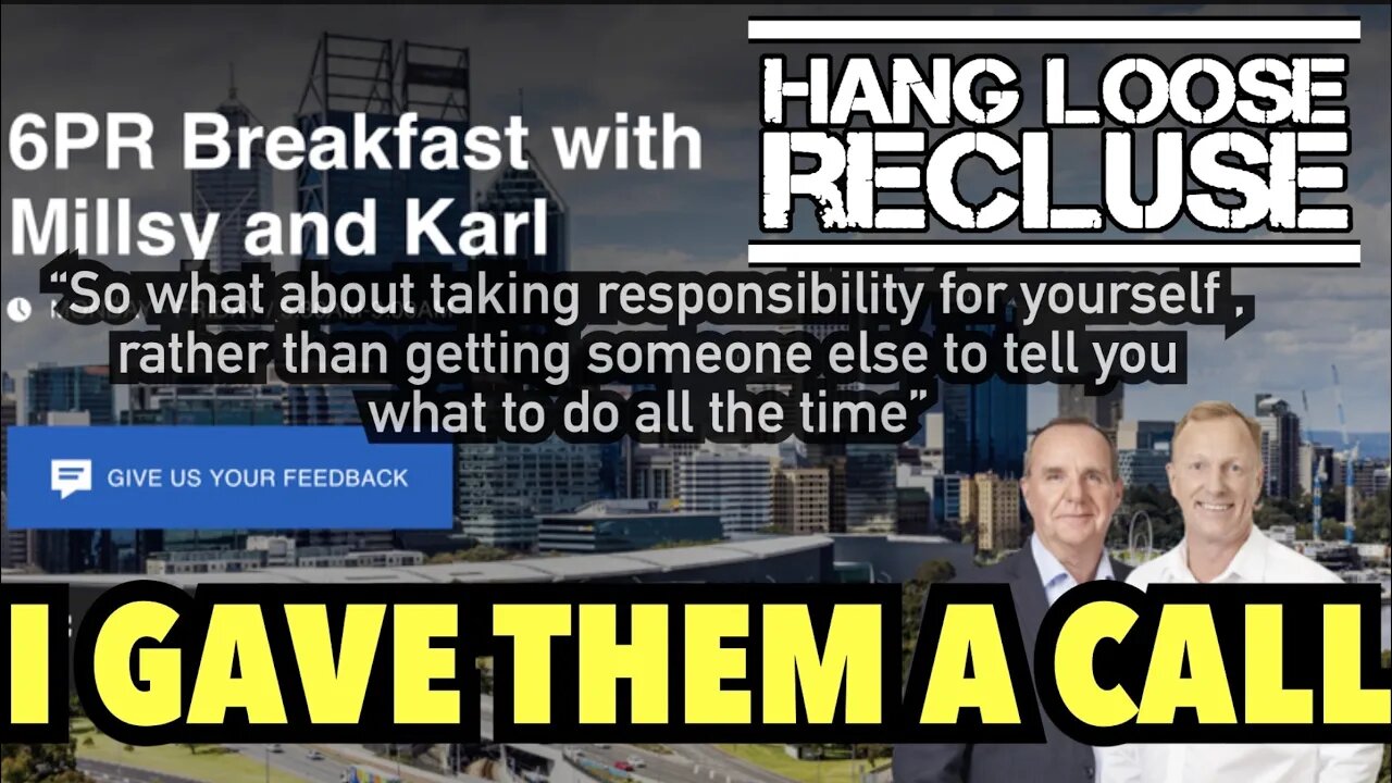 Hypocrites on MSM Radio | I gave them a call