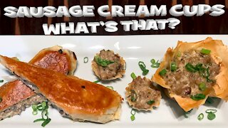 Sausage Cream Cups