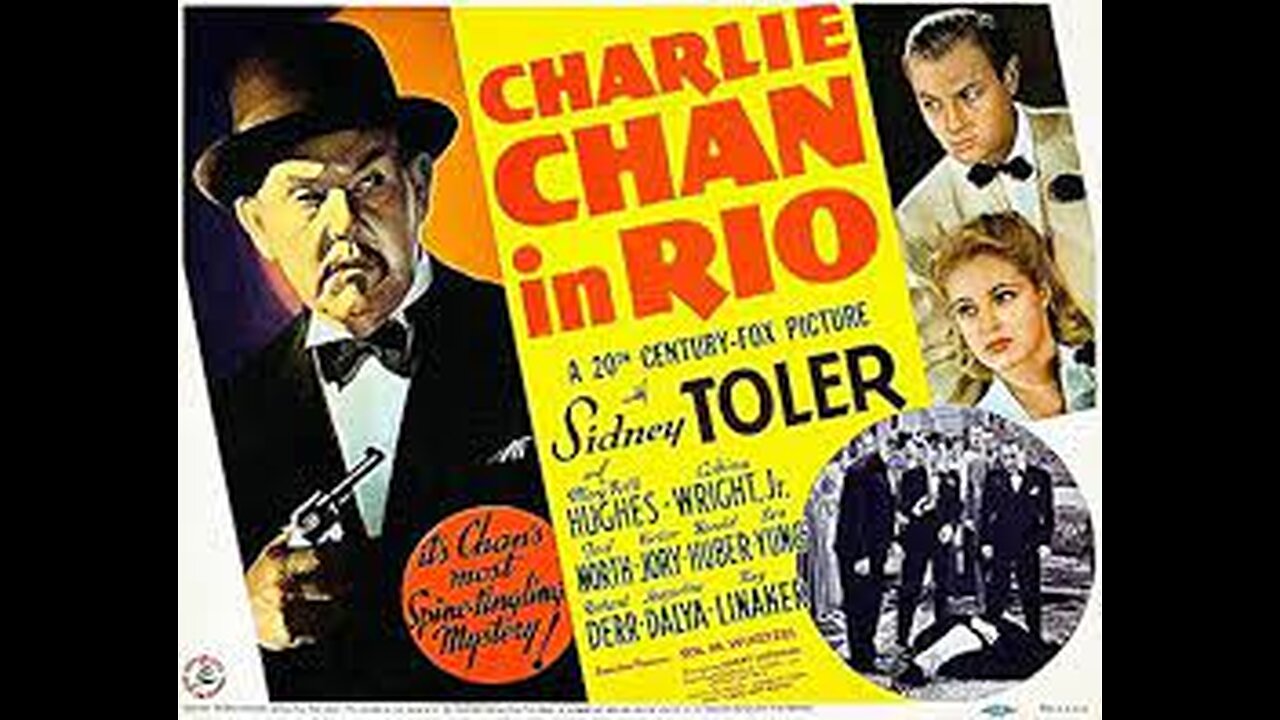 CHARLIE CHAN IN RIO (1941) -- colorized