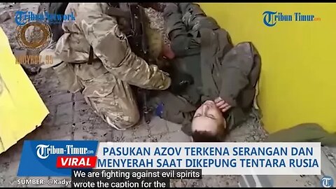 Azov Troops found and Surrender When Russian Soldiers arrested them they Give Leaks.