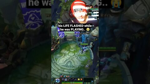 his LIFE FLASHED while he was PLAYING.. #shorts #viral