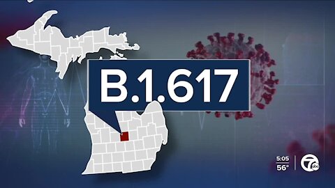 COVID-19 variant B.1.617 identified in Michigan