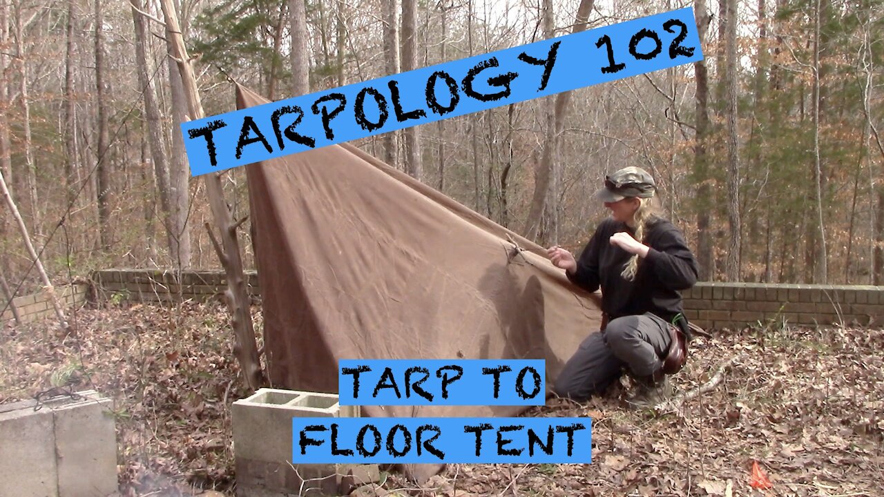 TARP TENT WITH FLOOR