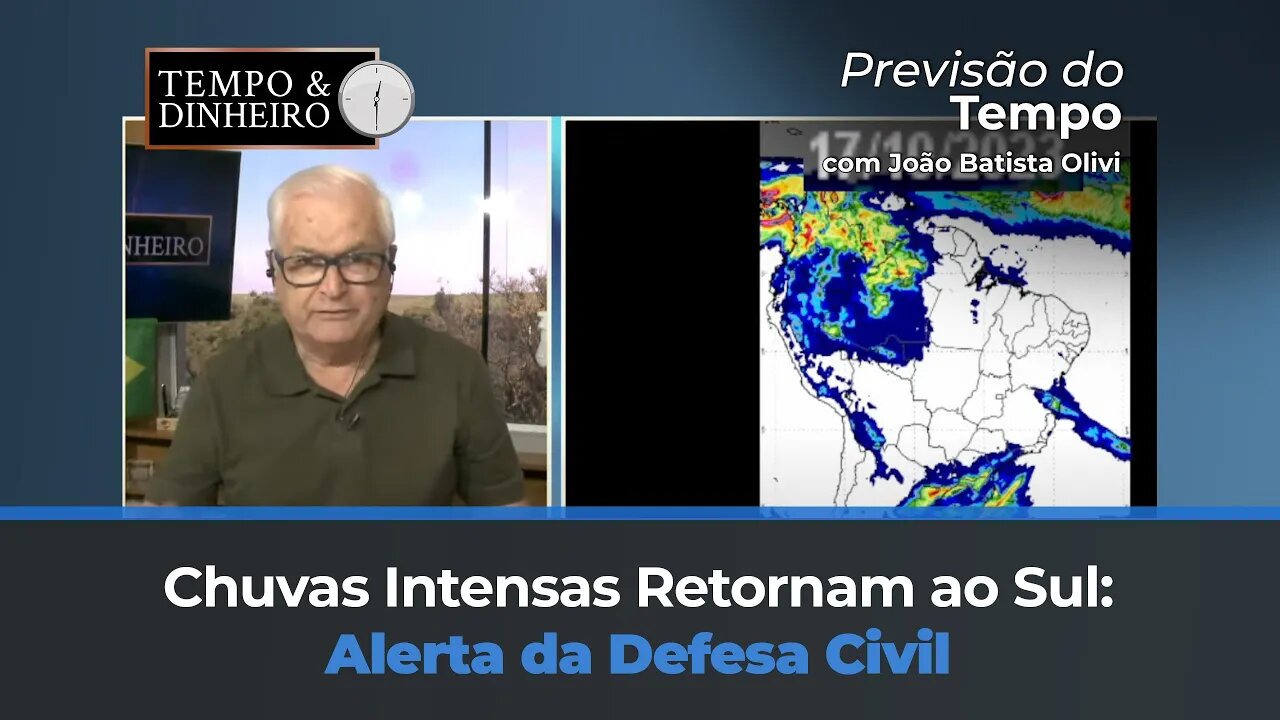 Chuvas voltam com intensidade, alerta Defesa Civil. Centro-norte com chuvas irregulares