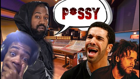 KANYE LIKE THAT REMIX FT FUTURE !?? DISS J COLE & DRAKE!!!!!! DRAKE CANT WIN...RAP WW3!! REACTION!