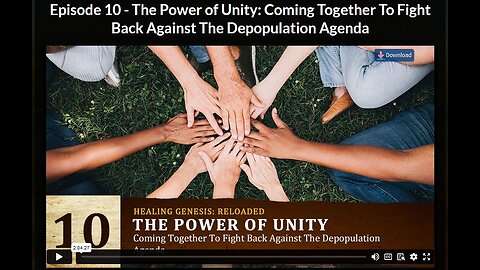 HGR- Ep 10: The Power of Unity: Coming Together To Fight Back Against The Depopulation Agenda