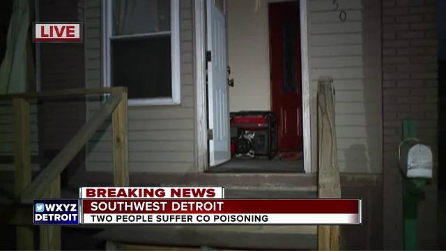 Two men taken from Detroit home with Carbon Monoxide poisoning, firefighters treated