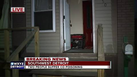 Two men taken from Detroit home with Carbon Monoxide poisoning, firefighters treated