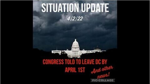 SITUATION UPDATE - CONGRESS TOLD TO LEAVE DC! US INC. BANKRUPTED! BIDEN BORDER CRISIS!