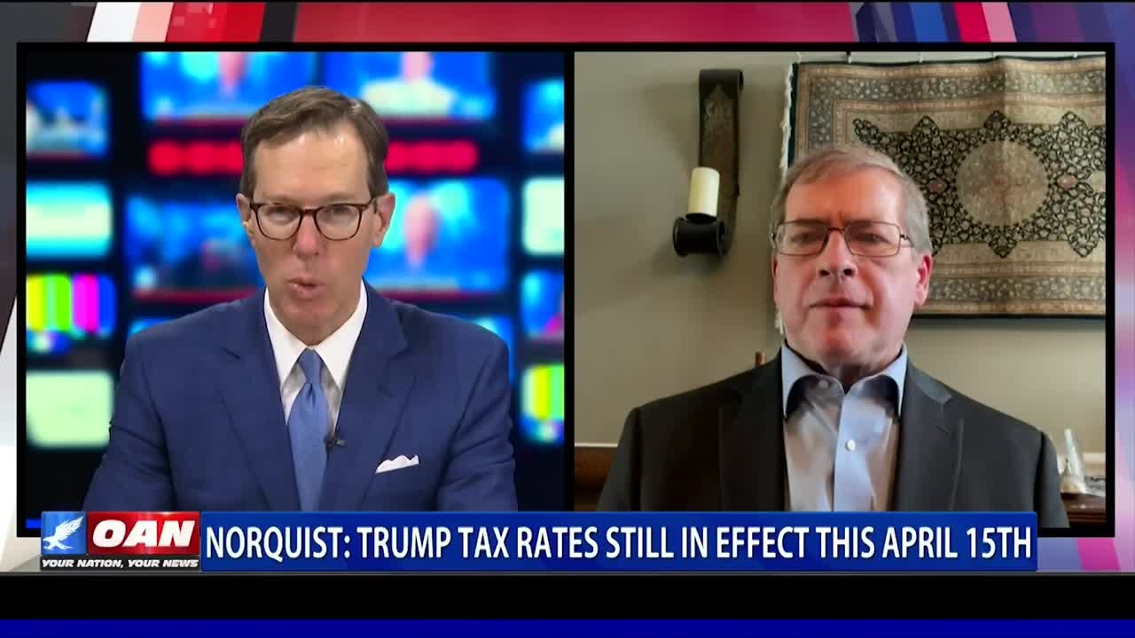 Grover Norquist: Trump Tax Rates Still In Effect This April 15