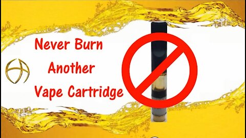 Why Vapes Burn. How to stop your vape oils not to burn.