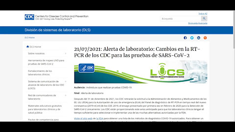 Las autoridades sanitarias reconocen la ineficacia de los test PCR