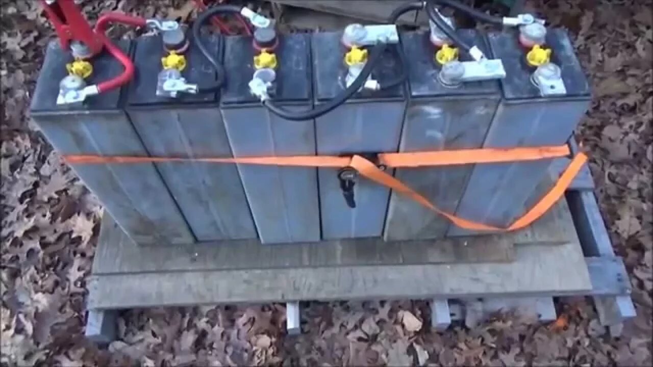 Testing Solar Batteries After 6 Days Away From The Tiny Home