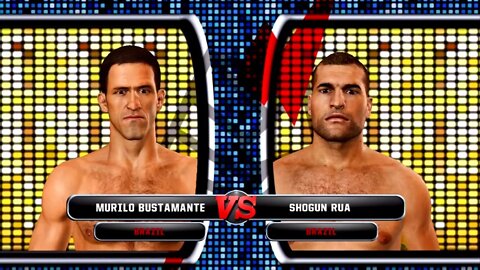 UFC Undisputed 3 Gameplay Shogun Rua vs Murilo Bustamante (Pride)