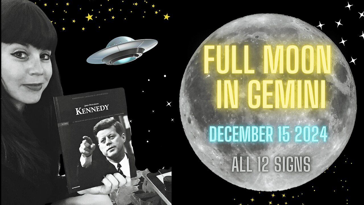 FULL MOON IN GEMINI - December 15 2024 | ALL 12 SIGNS ~ "Fact or Fiction?"