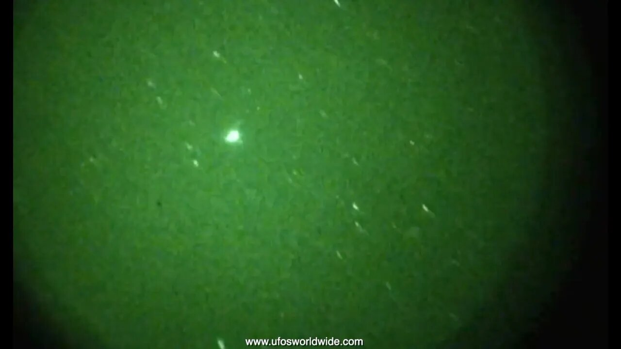 Interesting Craft Captured on Night Vision in Argentina