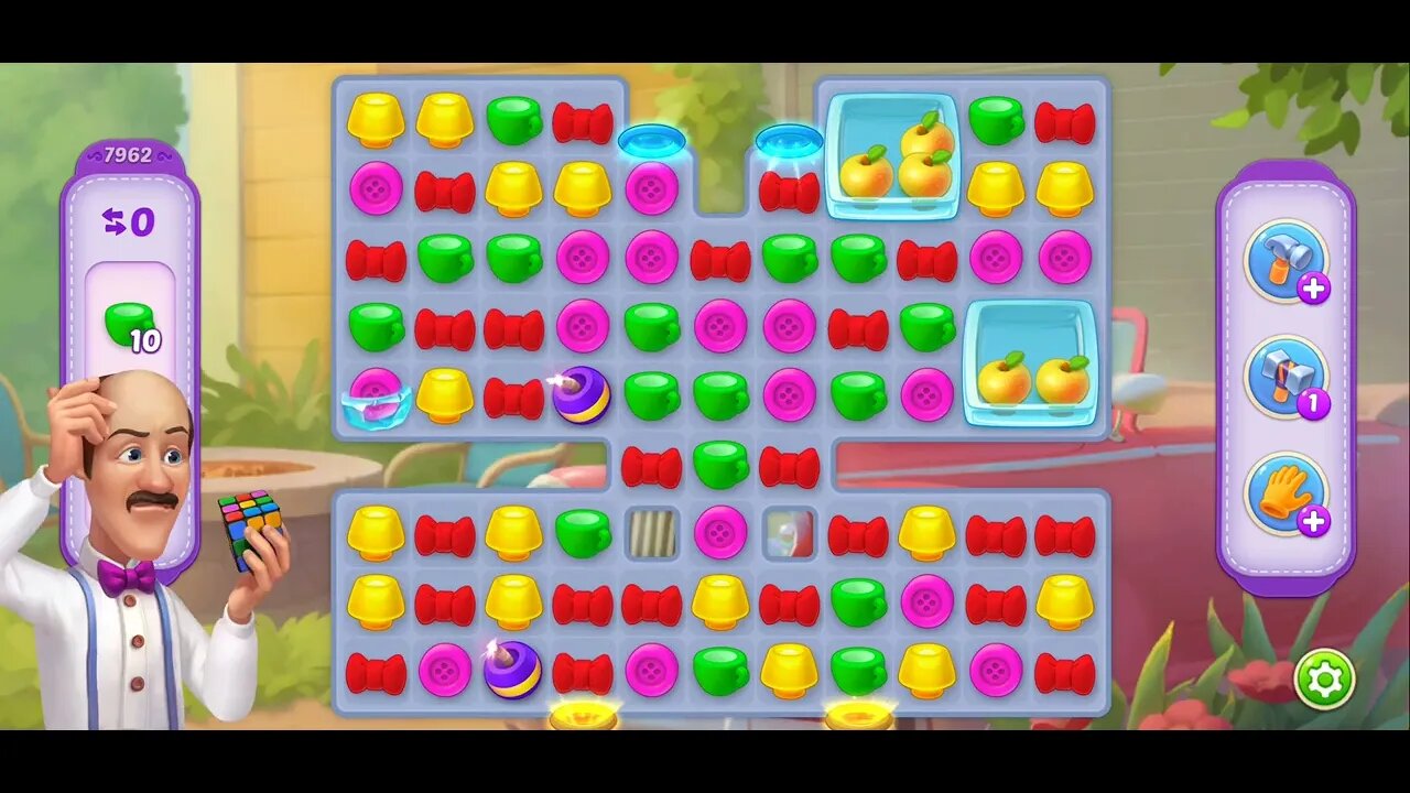 Playrix Homescapes Gameplay Walkthrough Level 7962