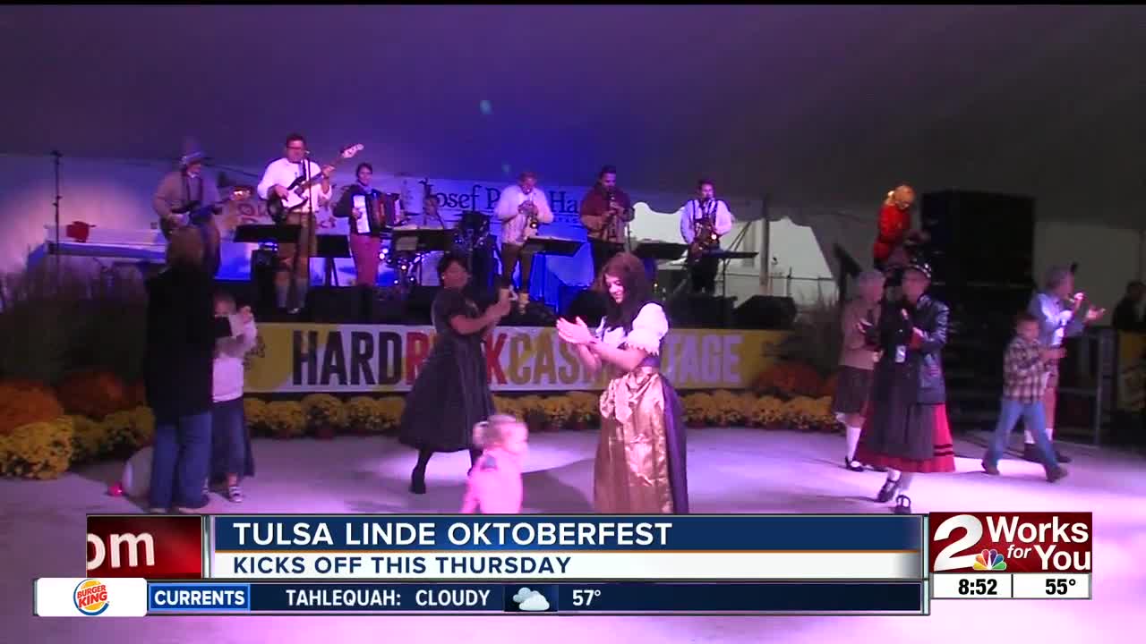 Tulsa Linde Oktoberfest kicks off Thursday for its 40th yearo