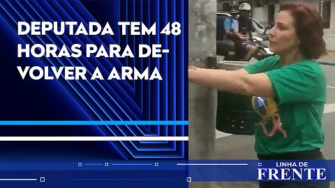 STF suspende porte de arma de Carla Zambelli | LINHA DE FRENTE